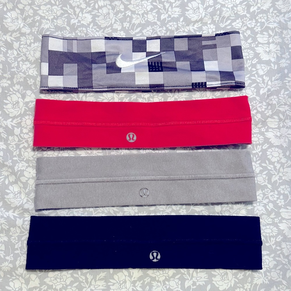 Lululemon + Nike Headband Bundle